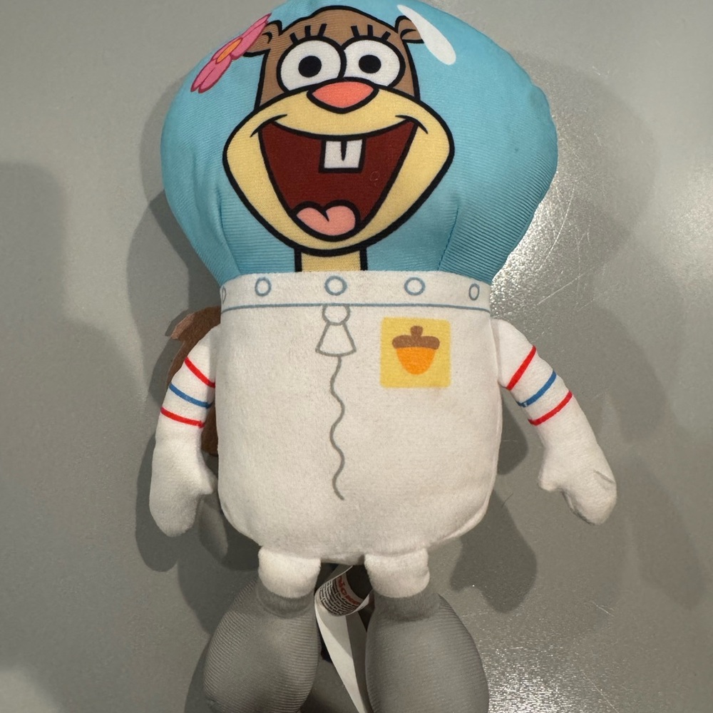 Nickelodeon Spongebob SANDY 10 Inch Collectible Plush 2024 Just Play